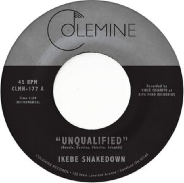 SHAKEDOWN, IKEBE | UNQUALIFIED (PINK VINYL) | 7IN VINYL