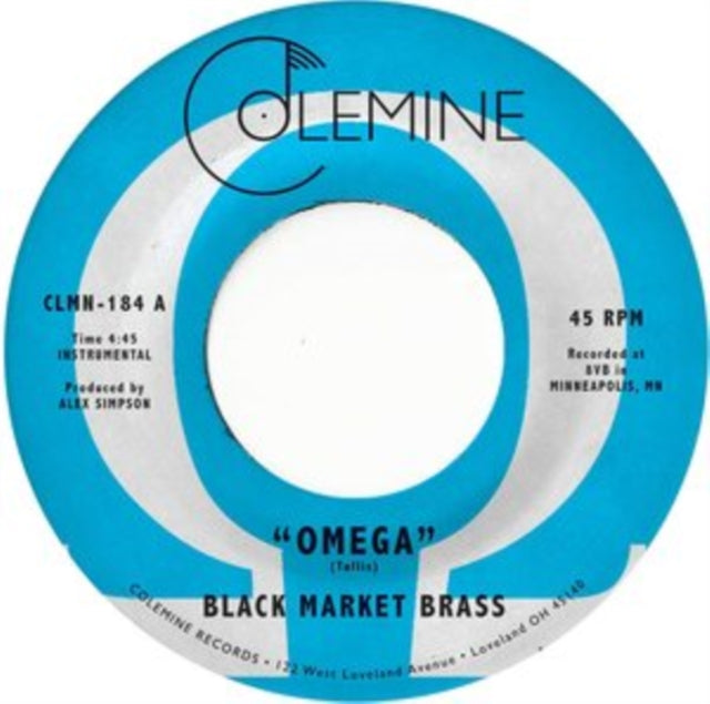 BLACK MARKER BRASS | OMEGA | 7IN VINYL