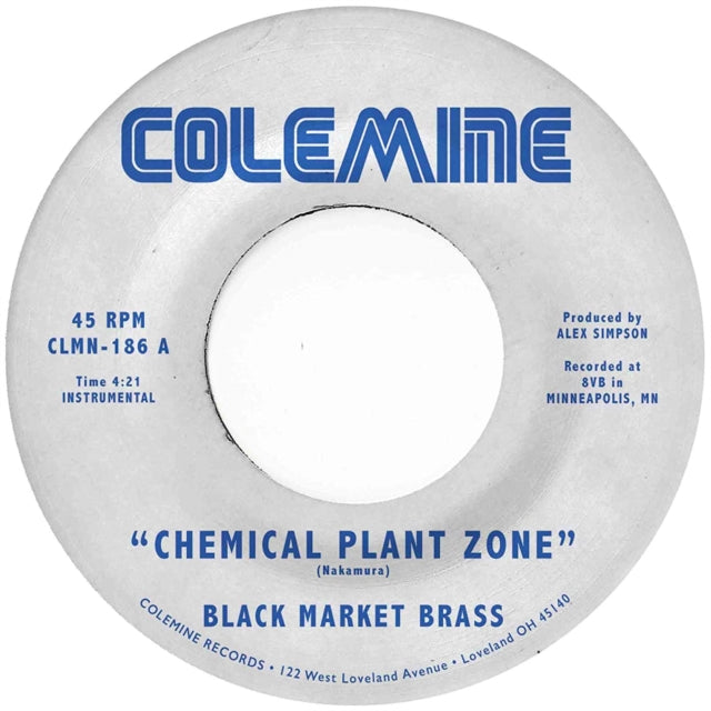 BLACK MARKET BRASS | CHEMICAL PLANT ZONE | 7IN VINYL