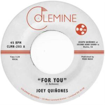 QUINONES, JOEY | FOR YOU | 7IN VINYL