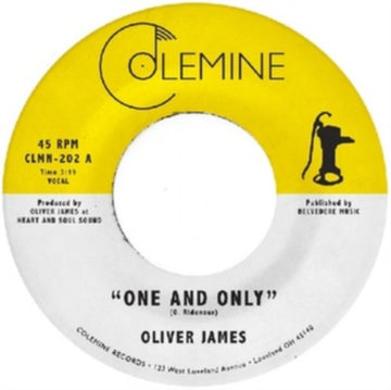 JAMES, OLIVER | ONE & ONLY | 7IN VINYL