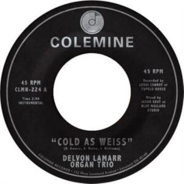 LAMARR, DELVON ORGAN TRIO | COLD AS WEISS / FRIED SOUL | 7IN VINYL