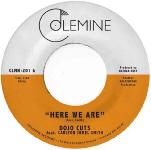 DOJO CUTS | HERE WE ARE (CLEAR VINYL) | 7IN VINYL