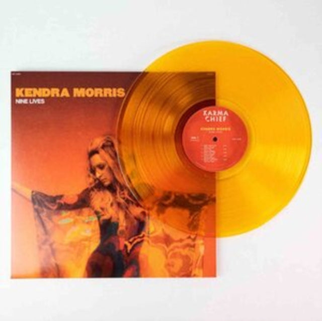 MORRIS, KENDRA | NINE LIVES (TRANSLUCENT ORANGE VINYL) | VINYL RECORD (LP)