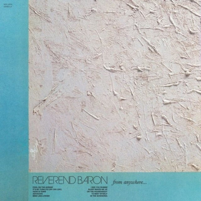 BARON, REVEREND | FROM ANYWHERE (PODWER BLUE VINYL) (I) | VINYL RECORD (LP)