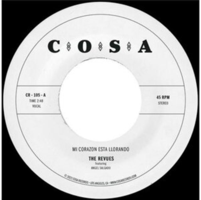 REVUES | MI CORAZON ESTA LLORANDO | 7IN VINYL