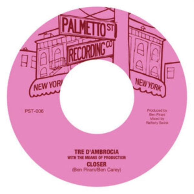 TRE D'AMBROCIA | CLOSER / LOVE IS GONNA LET YOU DOWN | 7IN VINYL