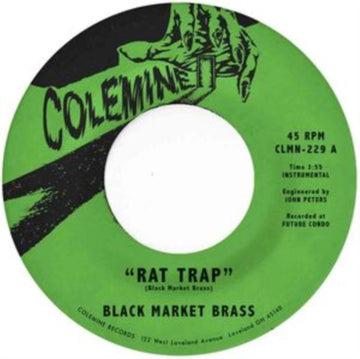 BLACK MARKET BRASS | RAT TRAP / CHOP BOP | 7IN VINYL
