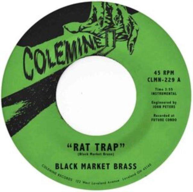 BLACK MARKET BRASS | RAT TRAP / CHOP BOP (PURPLE SWIRL 7INCH) | 7IN VINYL
