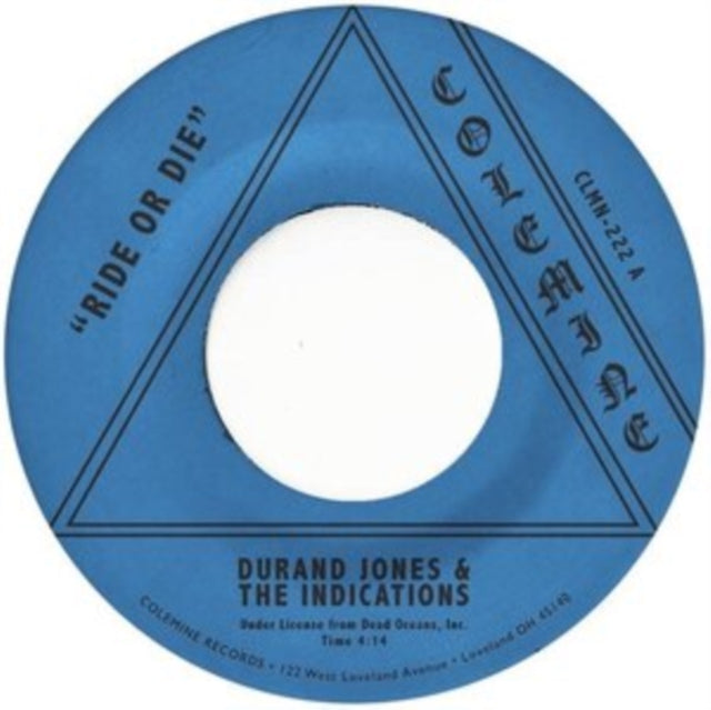 JONES, DURAND & THE INDICATIONS | RIDE OR DIE / MORE THAN EVER | 7IN VINYL