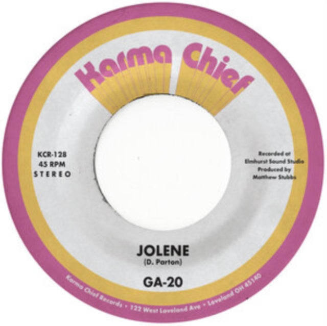 GA-20 | JOLENE / STILL AS THE NIGHT | 7IN VINYL