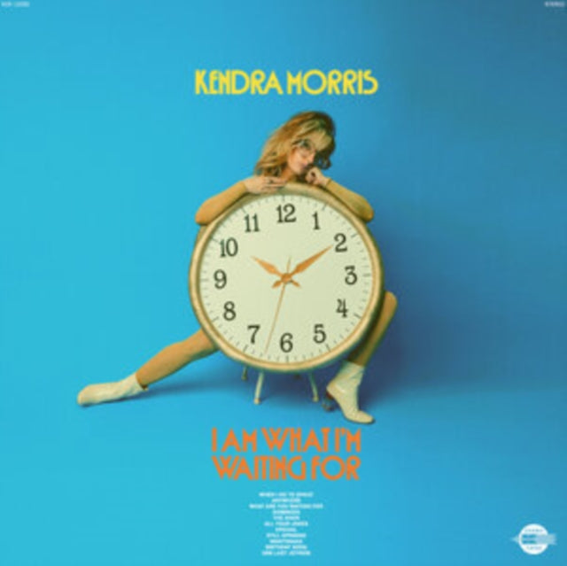MORRIS, KENDRA | I AM WHAT I'M WAITING FOR (TRANSPARENT BLUE W/ WHITE SWIRL VINYL) | VINYL RECORD (LP)