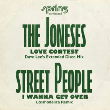 LOVE CONTEST (DAVE LEES DISCO MIX) / I WANNA GET OVER (COSMODELICA REMIX) | 12IN VINYL