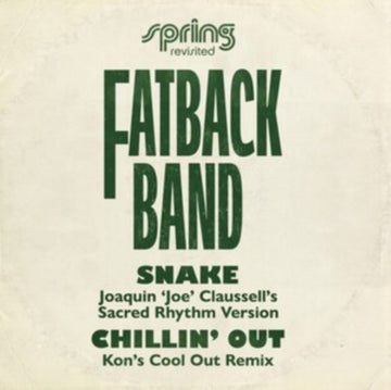 SNAKE (JOAQUIN JOE CLAUSSELLS SACRED RHYTHM VERSION / CHILLIN OUT (KONS COOL OUT REMIX) | 7IN VINYL