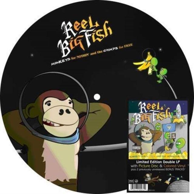 REEL BIG FISH | MONKEYS FOR NOTHIN & THE CHIMPS FOR FREE | VINYL RECORD (LP)