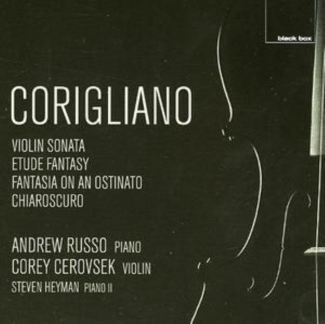 CORIGLIANO, JONH | PIANO MUSIC/ VIOLIN MUSIC | CD