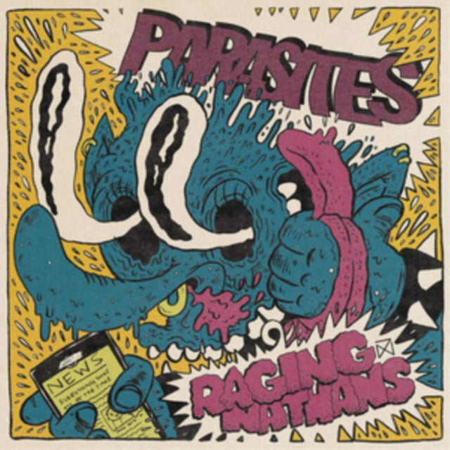 PARASITES & THE RAGING NATHANS | SPLIT | 7IN VINYL