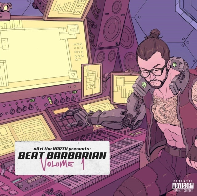 NAVI THE NORTH | BEAT BARBARIAN, VOLUME 1 (PURPLE & YELLOW VINYL) | VINYL RECORD (LP)