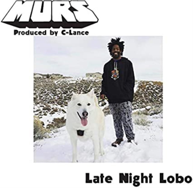 MURS X C-LANCE | LATE NIGHT LOBO B/W PSYCHEDELIC STEVE | 7IN VINYL