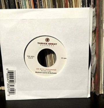 BUCKWILD & MEYHEM LAUREN | 100 MPH (FEAT. ACTION BRONSON) | 7IN VINYL
