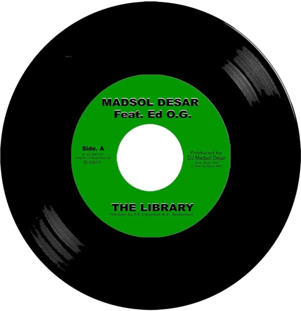 DESAR, MADSOL | LIBRARY FEAT. EDO G | 7IN VINYL