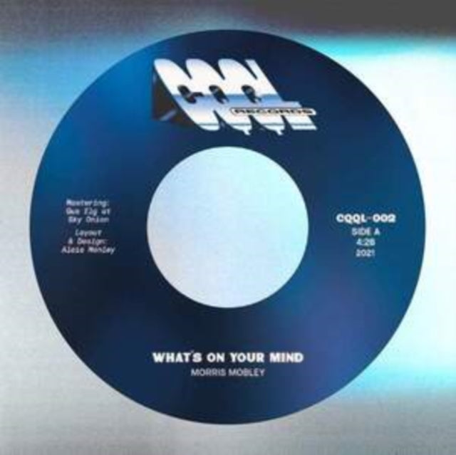 MOBLEY, MORRIS | WHAT'S ON YOUR MIND | 7IN VINYL