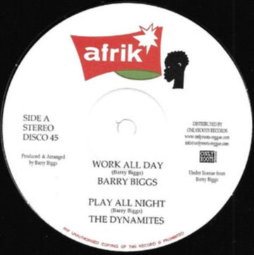 WORK ALL DAY/CLARENCE WEARS - WORKING MOOD (GUITAR VERSION) II | VINYL RECORD (LP)