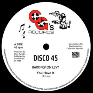YOU HAVE IT/YOU HAVE A DUB | VINYL RECORD (LP)