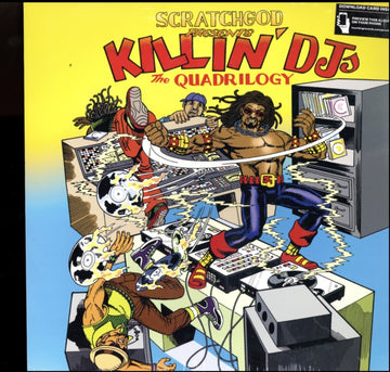 SCRATCHGOD PRESENTS: KILLIN' DJ'S: THE QUADRILOGY | VINYL RECORD (LP)