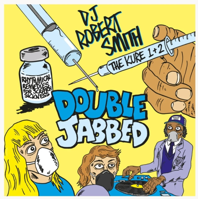 DJ ROBERT SMITH | DOUBLE JABBED | VINYL RECORD (LP)