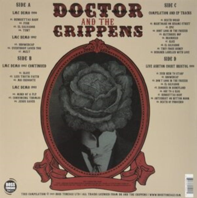 DOCTOR & THE CRIPPENS | CABARET STYLE: SINGLES UNRELEASED LIVE | VINYL RECORD (LP)