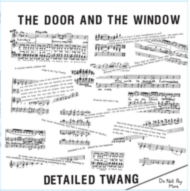 DOOR AND THE WINDOW | DETAILED TWANG | VINYL RECORD (LP)