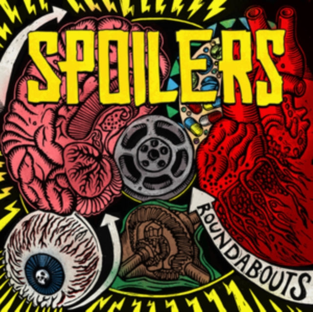 SPOILERS | ROUNDABOUTS (YELLOW/BLACK VINYL) | VINYL RECORD (LP)