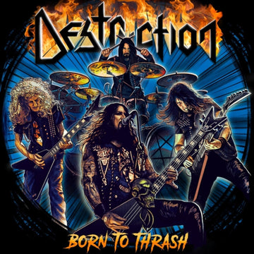 DESTRUCTION | BORN TO THRASH (LIVE IN GERMANY) (X) (2LP) | VINYL RECORD (LP)