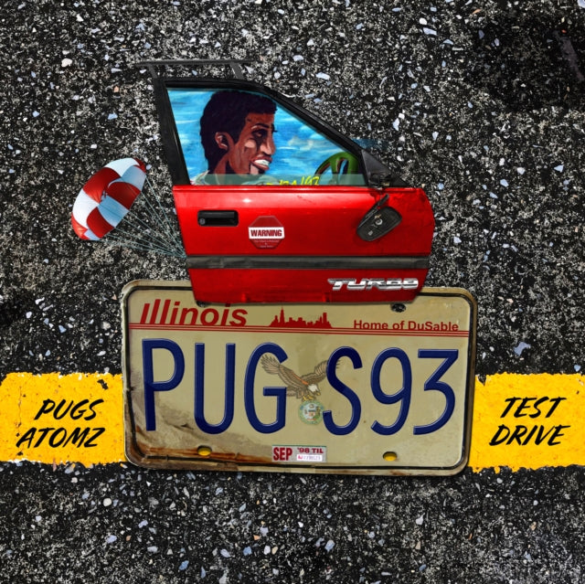 PUGS ATOMZ | TEST DRIVE | VINYL RECORD (LP)
