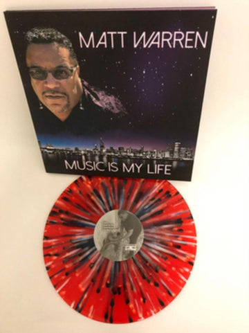 MUSIC IS MY LIFE (RED & WHITE & BLUE SPLATTER VINYL/IMPORT) | VINYL RECORD (LP)