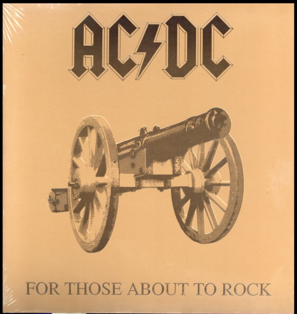 AC/DC | FOR THOSE ABOUT TO ROCK (180G) | VINYL RECORD (LP)