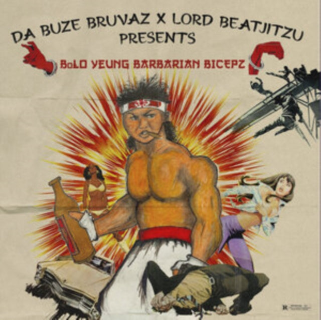 DA BUZE BRUVAZ X LORD BEATJITZU | BOLO YEUNG BARBARIAN BICEPZ | VINYL RECORD (LP)