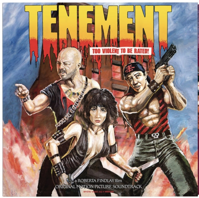 SEAR, WALTER | TENEMENT (1985) OST  (RED PURPLE MARBEL VINYL) | VINYL RECORD (LP)