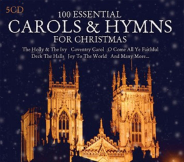 VARIOUS ARTISTS | 100 ESSENTIAL CAROLS AND HYMNS FOR CHRISTMAS | CD