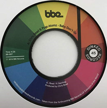 READ, CHRIS & PUGS ATOMZ | BABY DON'T GO B/W YOU | 7IN VINYL