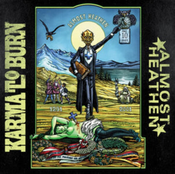 KARMA TO BURN | ALMOST HEATHEN (COLOR VINYL) | VINYL RECORD (LP)