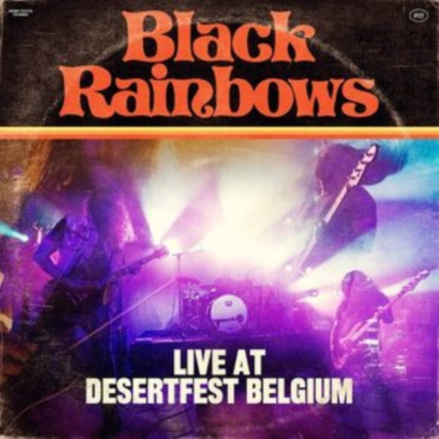 BLACK RAINBOWS | LIVE AT DESERTFEST BELGIUM (VIOLET VINYL) | VINYL RECORD (LP)