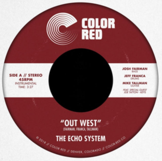 ECHO SYSTEM | OUT WEST B/W LOVE TREE | 7IN VINYL
