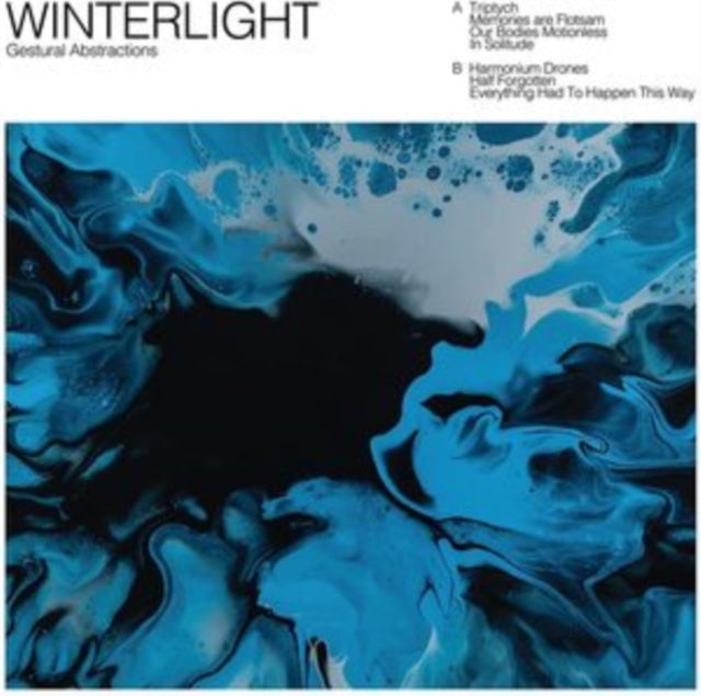 WINTERLIGHT | GESTURAL ABSTRACTIONS (BLUE WITH BLACK SPLATTER VINYL) | VINYL RECORD (LP)