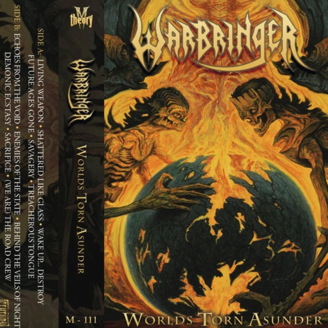 WARBRINGER | WORLDS TORN ASUNDER | MUSIC CASSETTE