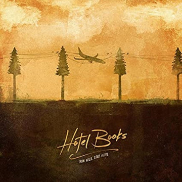 HOTEL BOOKS | RUN WILD, STAY ALIVE (BROWN VINYL) | VINYL RECORD (LP)