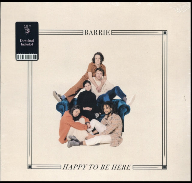 BARRIE | HAPPY TO BE HERE | VINYL RECORD (LP)