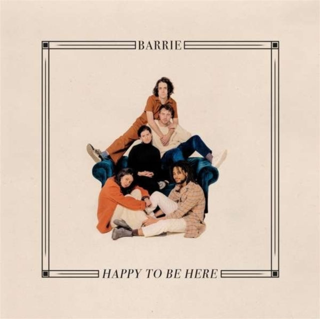 BARRIE | HAPPY TO BE HERE (CHERRY RED VINYL) | VINYL RECORD (LP)