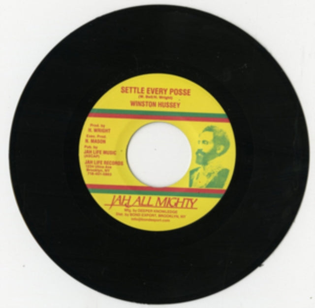 HUSSEY, WINSTON | SETTLE EVERY POSSE | 7IN VINYL